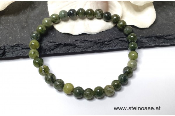 Armband Jade-Nephrit 6mm
